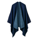 Poncho effen Tiendeveen