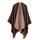 Poncho effen Valthermond