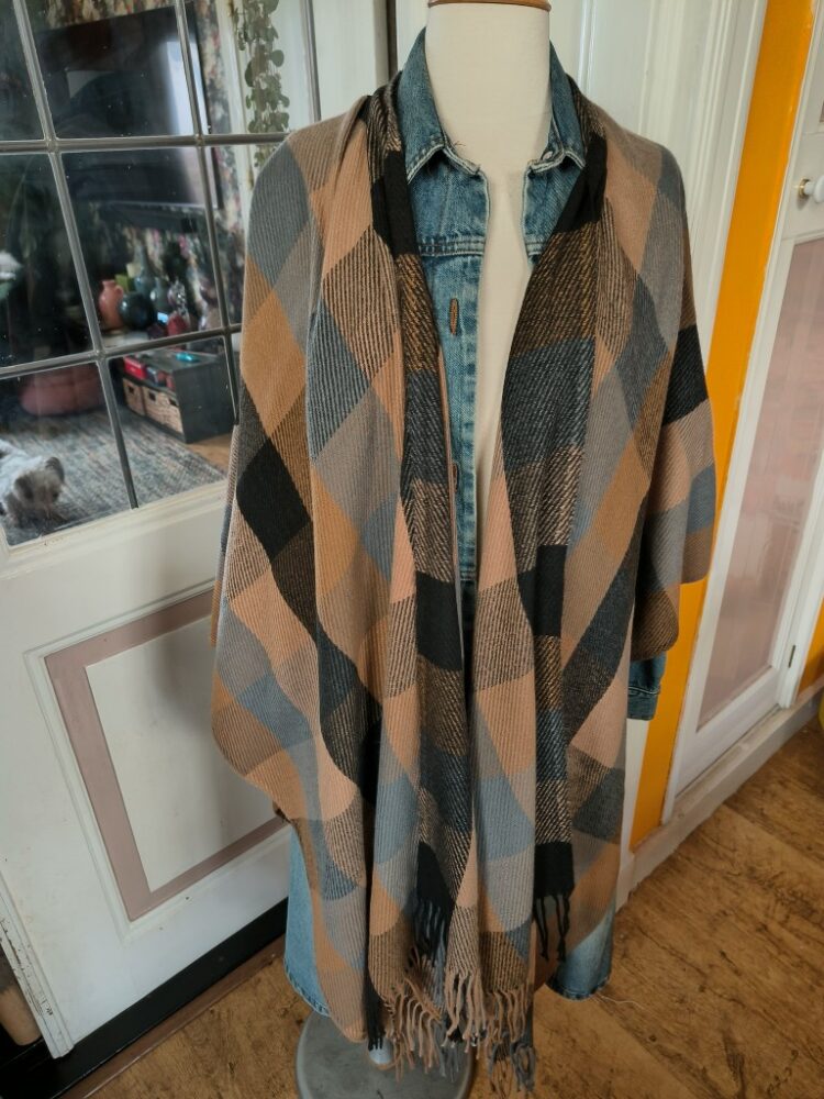 Poncho omslagdoek Eext