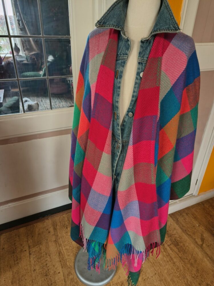 Poncho omslagdoek Grolloo