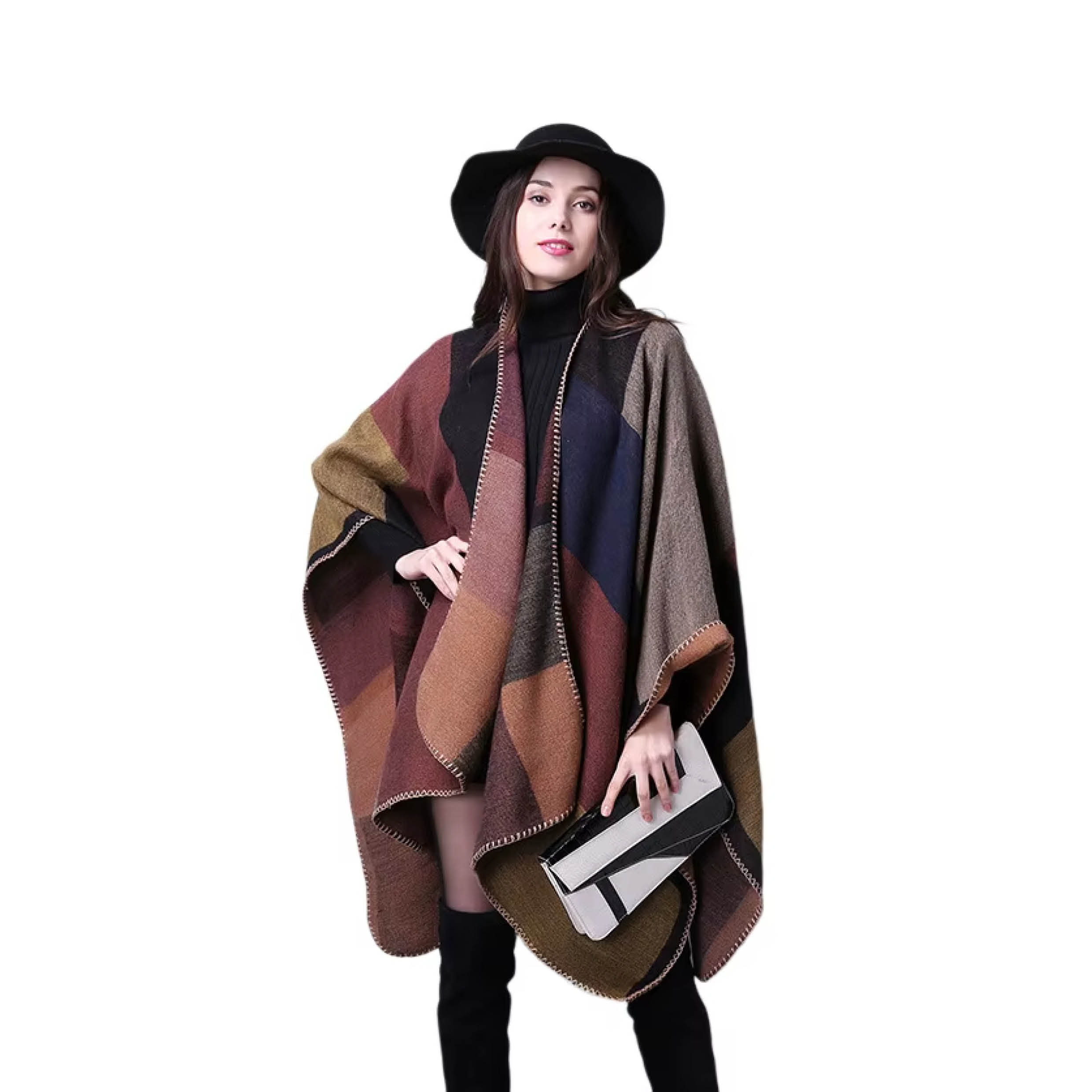 Poncho blok Vledder - Afbeelding 2