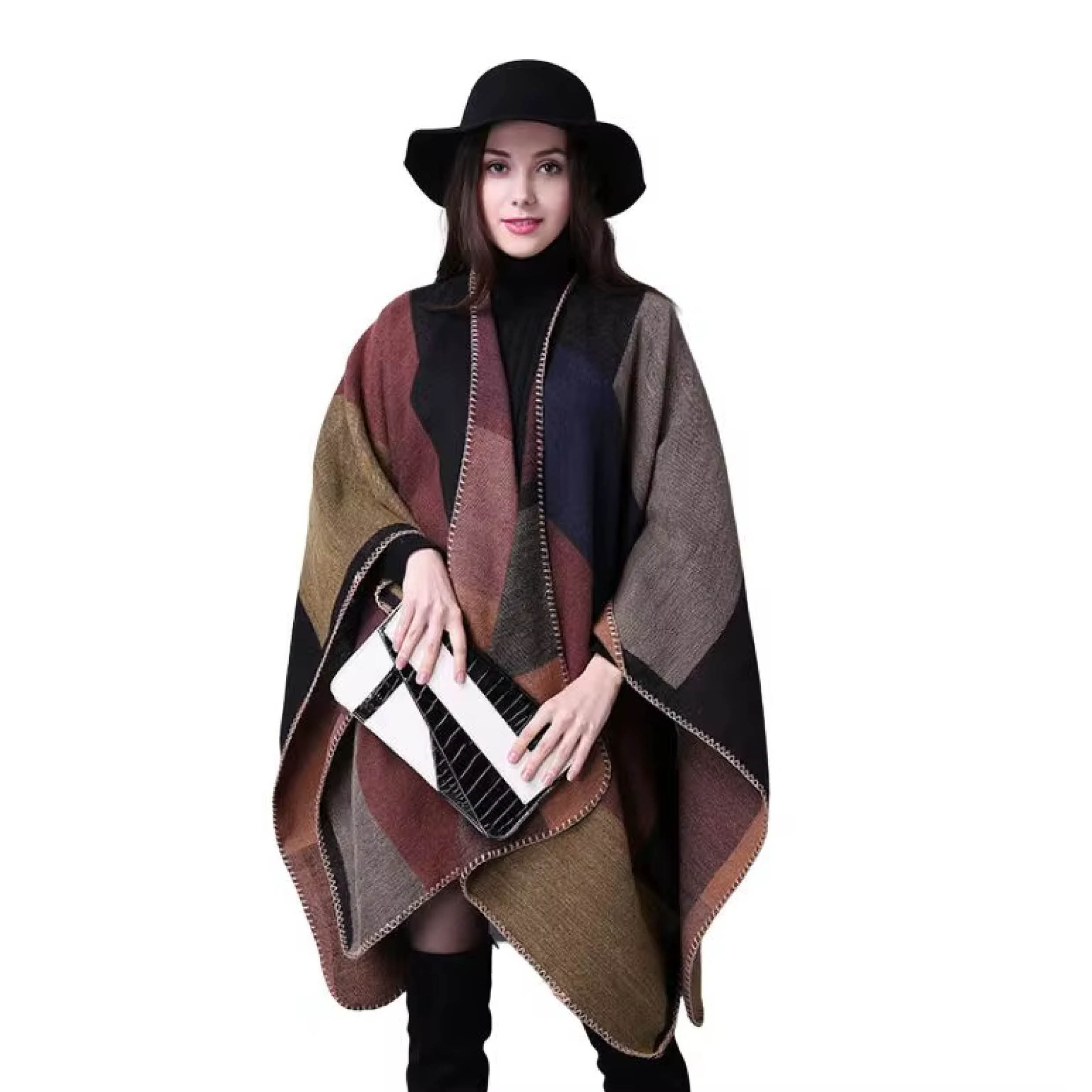 Poncho blok Vledder - Afbeelding 3