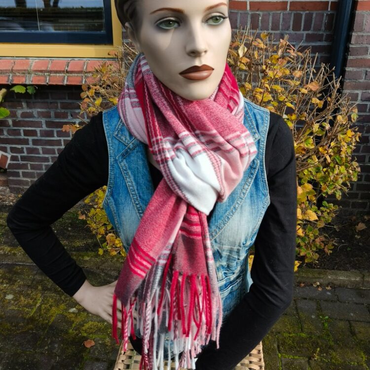 Wintersjaal dun Hooghalen