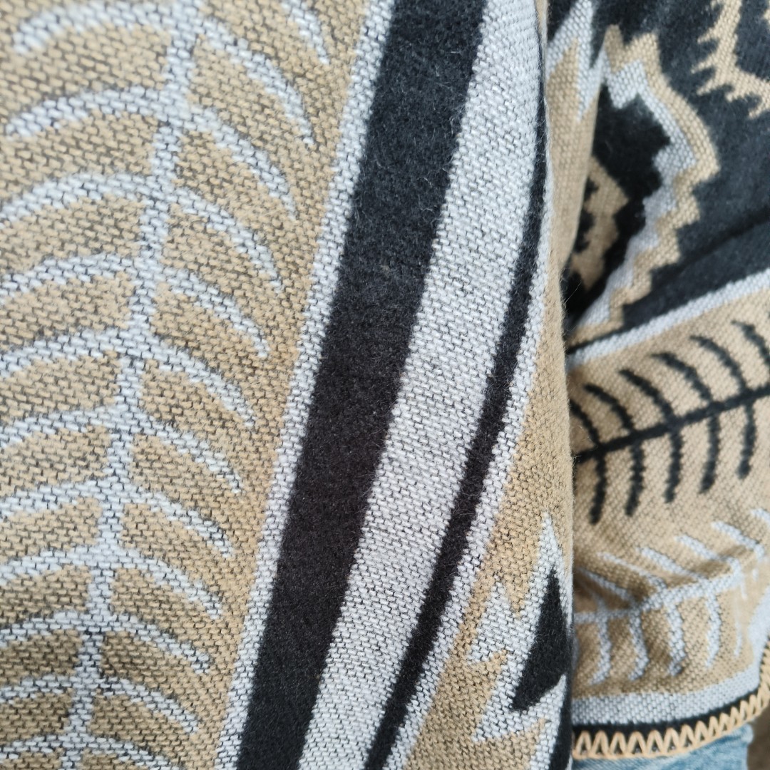 Poncho etnisch Lieveren - Afbeelding 5