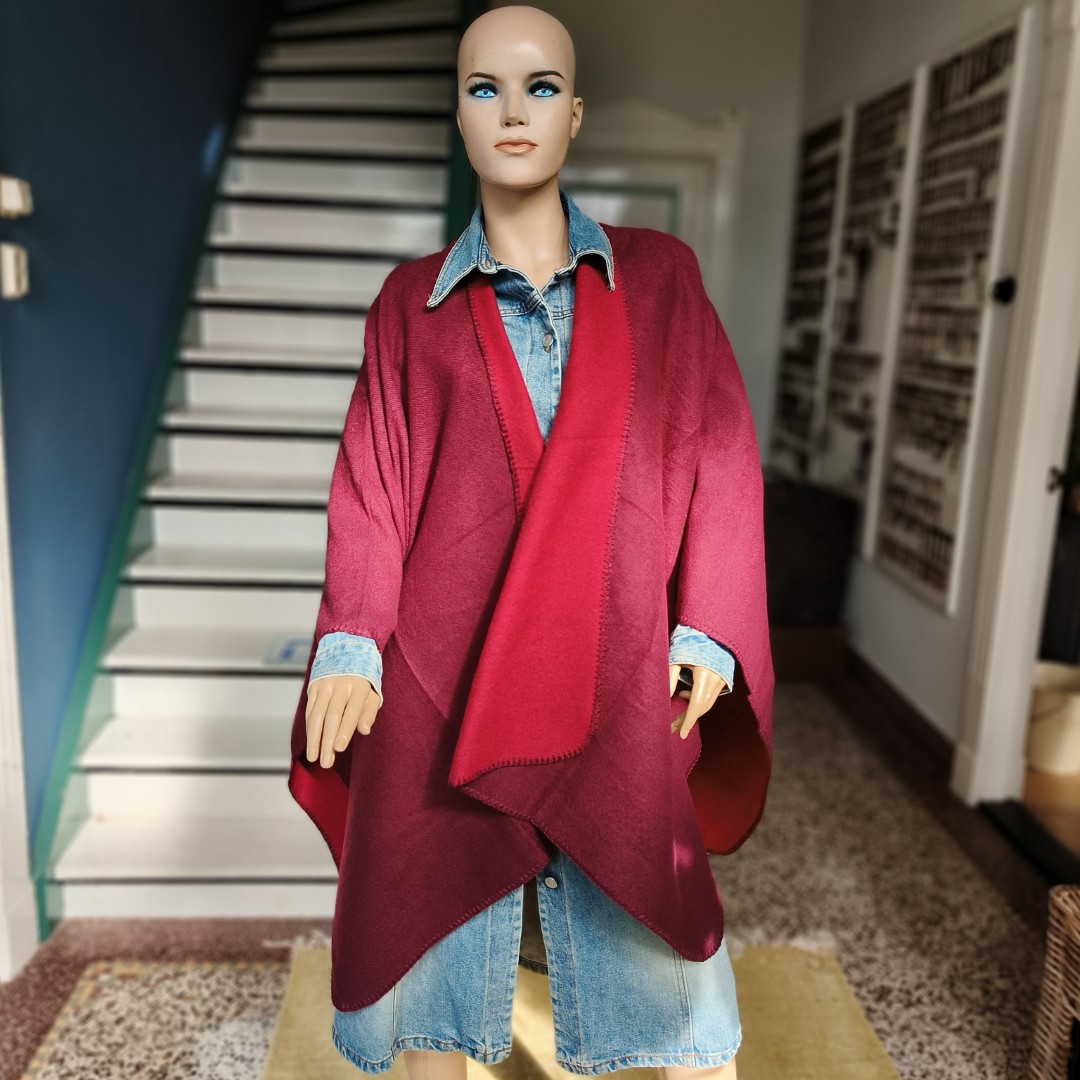 Poncho effen Wezup