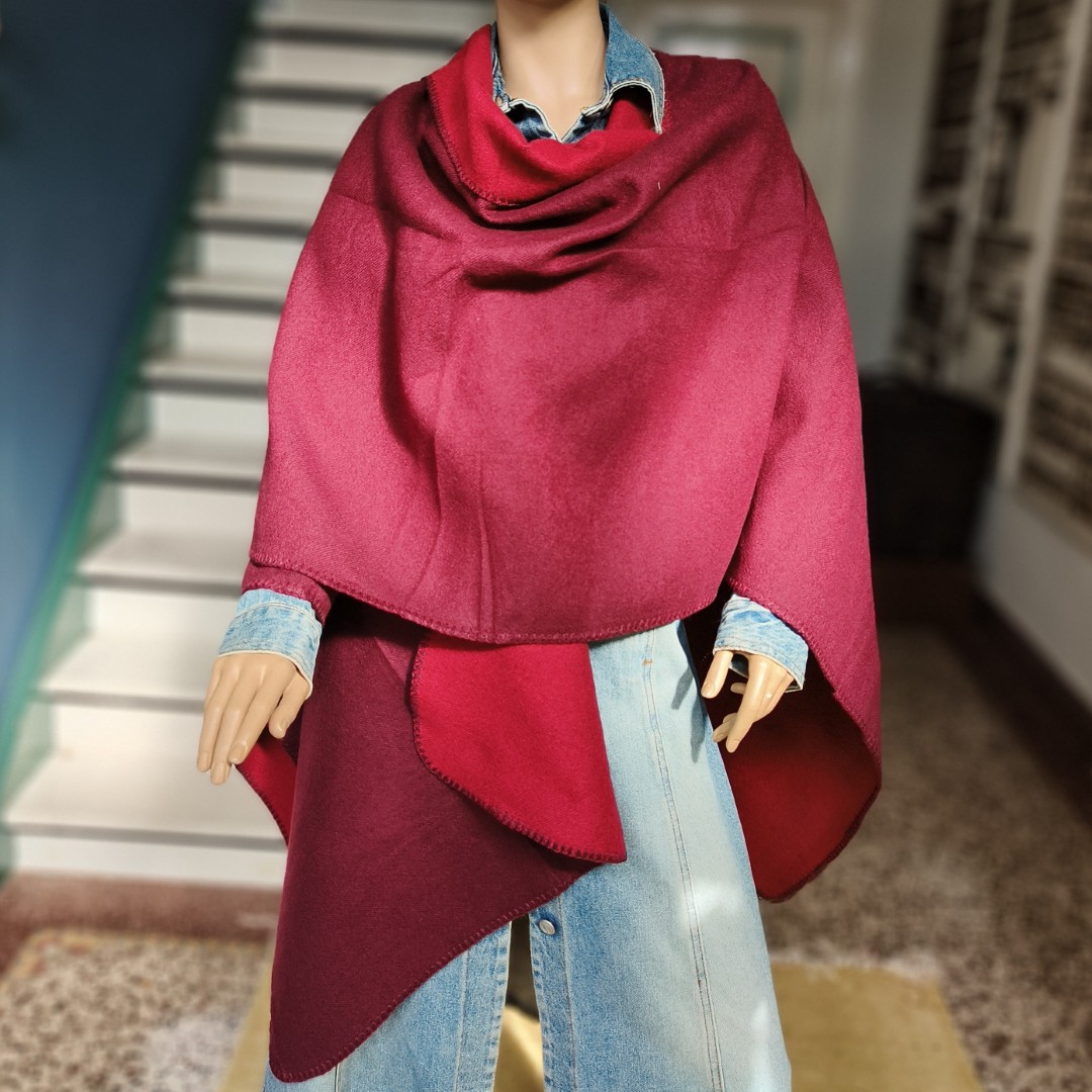 Poncho effen Wezup - Afbeelding 3