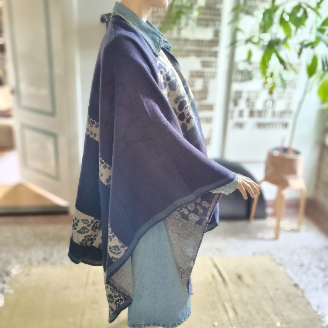 Poncho bloemen Spier - Afbeelding 5