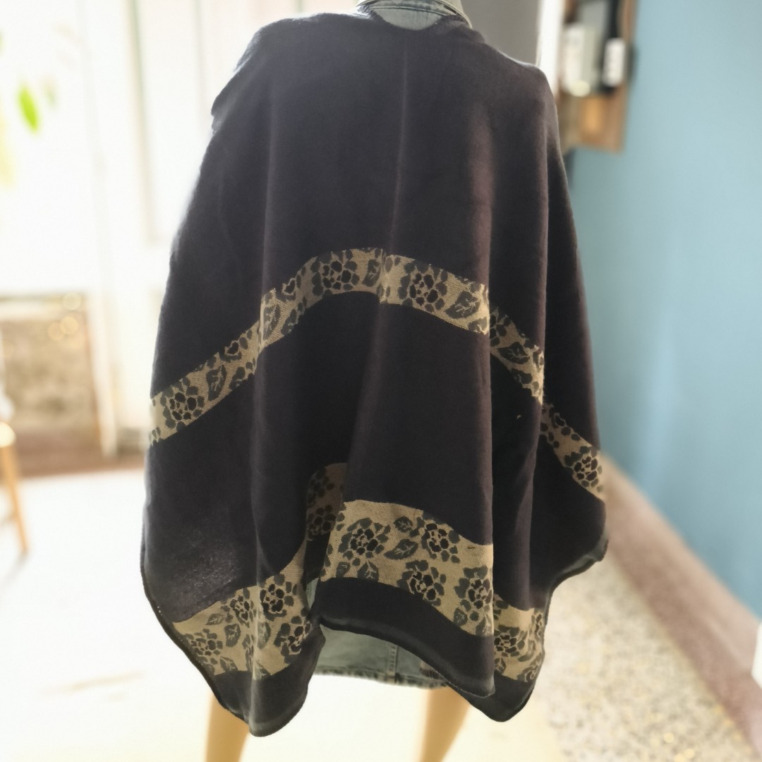Poncho bloemen Spier - Afbeelding 4