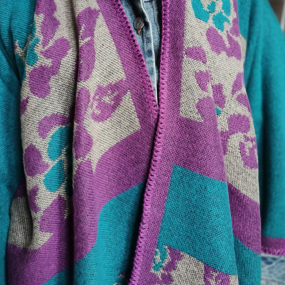 Poncho bloemen Tynaarlo - Afbeelding 3