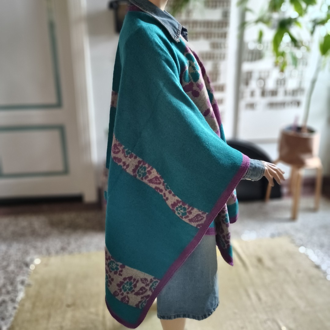 Poncho bloemen Tynaarlo - Afbeelding 4