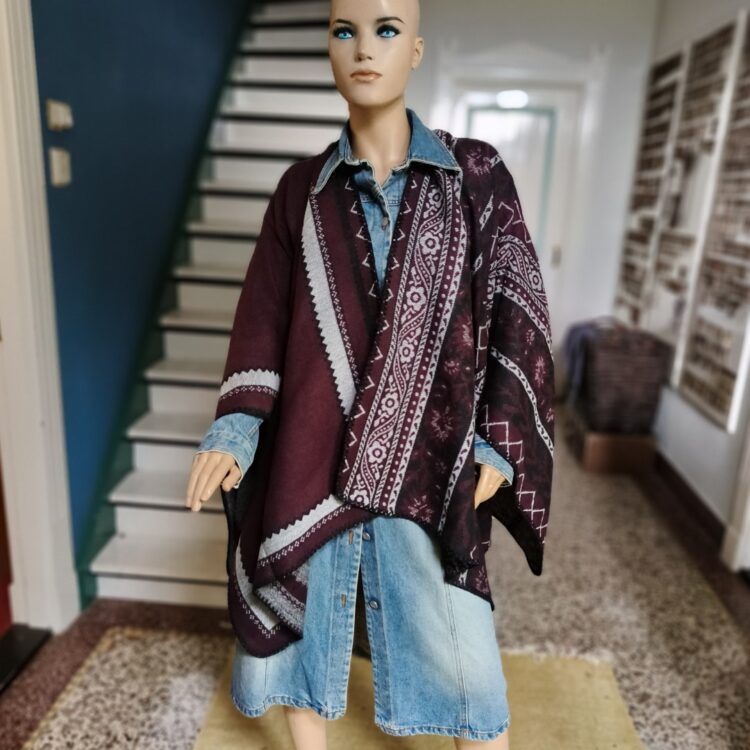 Poncho duo Zwartemeer