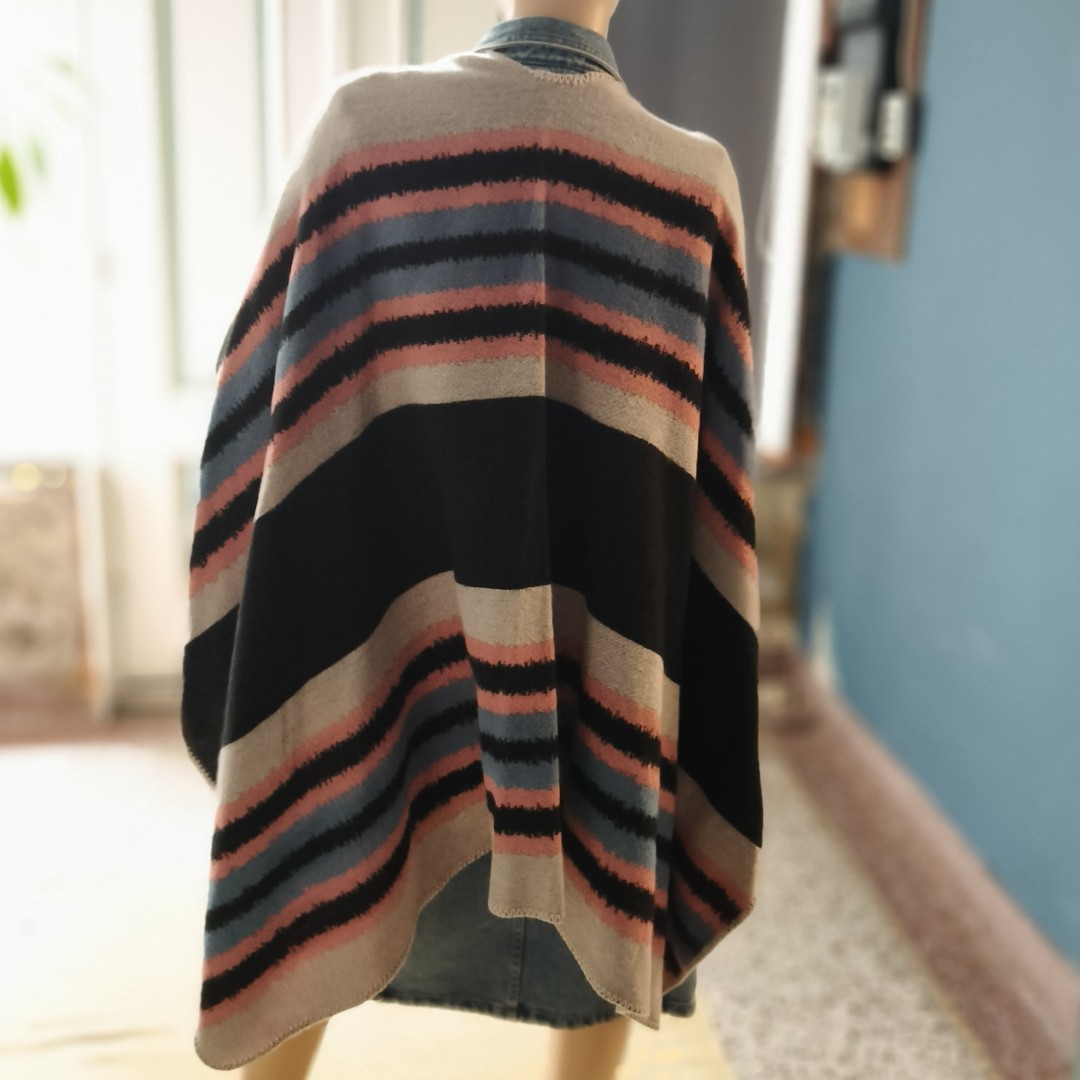 Poncho strepen Wateren - Afbeelding 4