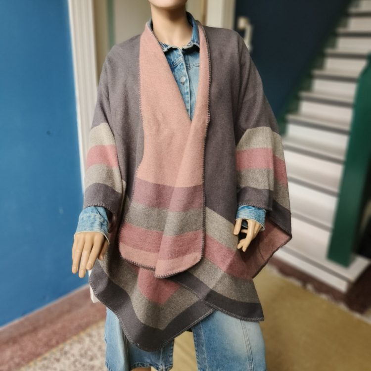 Poncho streep Zwinderen