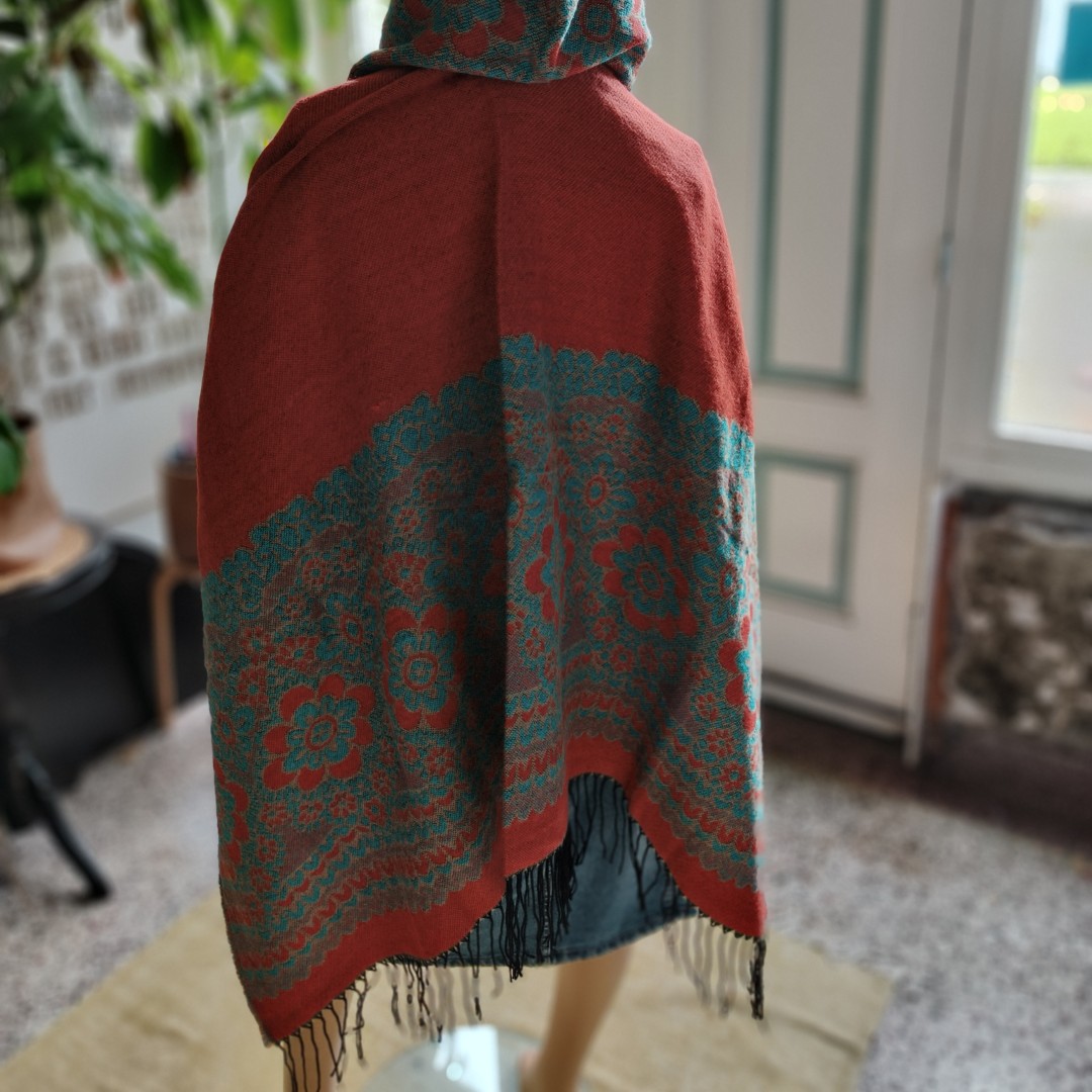 Poncho capuchon Noordscheschut - Afbeelding 4