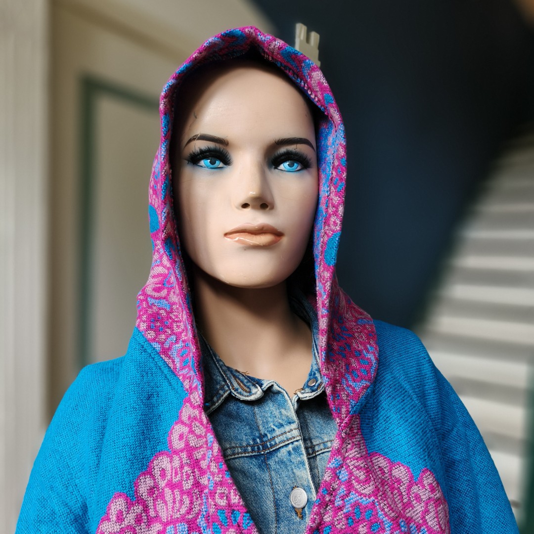 Poncho capuchon Nijeveen - Afbeelding 2